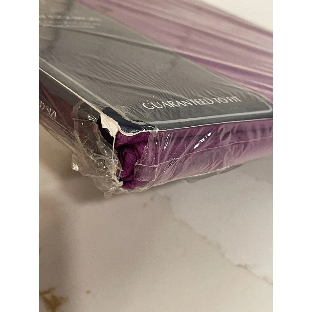 Vintage Springmaid Double/Full Flat Sheet Purple‎ Pinafore Percale New Sealed